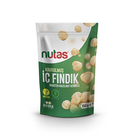 Nutas Kavrulmuş İç Fındık - 150g Doypack