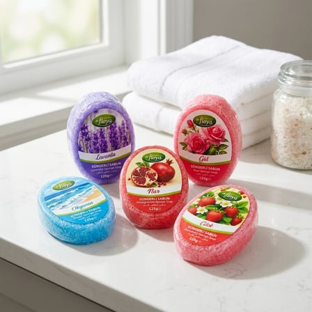 Dr. Floya Süngerli Sabun 125 gr 5 li Karma Paket