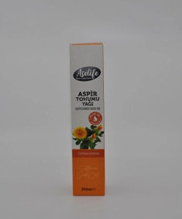 Aselife 250ml aspir tohumu yağı