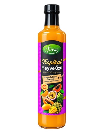 Dr. Floya Meyve Özü 650 gr Tropikal ve Orman Meyveleri 2 li Set