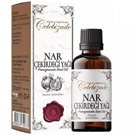 %100 Nar Çekirdeği Yağı 20 ml