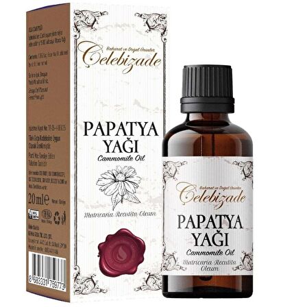 Papatya Yağı 20 ml