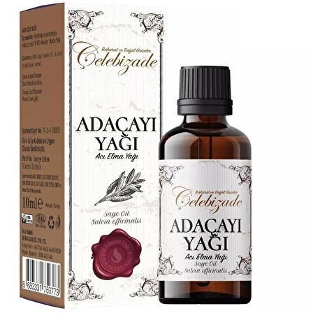 %100 Adaçayı Uçucu Yağı 10 ml