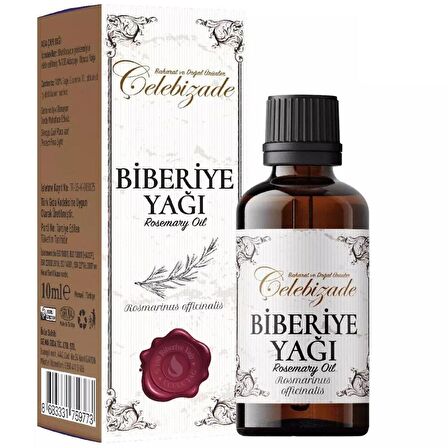  %100 Saf Biberiye Uçucu Yağı 10 ml