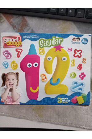 Smart Dough Smartdough Mini Sayılar Seti Hamur Kutusu
