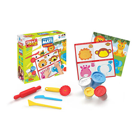 Smart Dough Oyun Hamuru Matı Hayvanlar 2*100