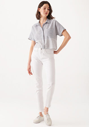 Mavi Ada Beyaz Vintage Jean Pantolon 1020581363