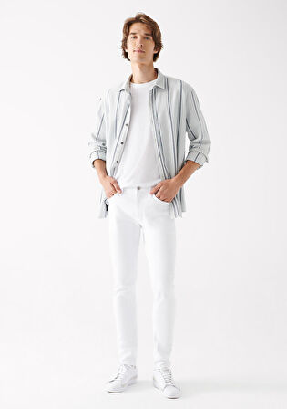 Mavi James Beyaz 90s Tokk Jean Pantolon 0042481283