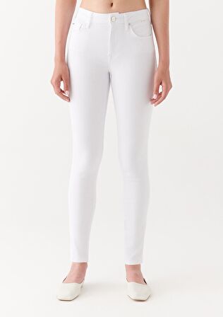 Mavi Tess Beyaz Gold Jean Pantolon 100328-81360