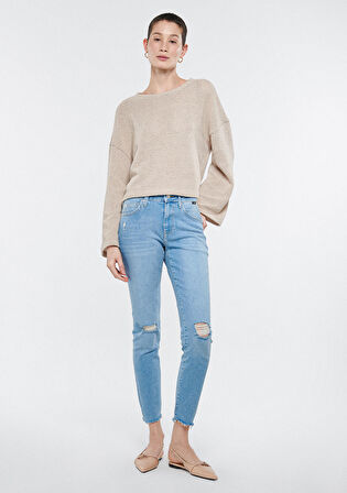 Elsa  Açık Mavi Glam Jean Pantolon 1010039-81285