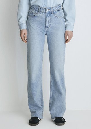 Victoria Real Blue Gölgeli Açık Mavi Jean Pantolon 101072-34111
