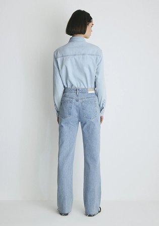 Victoria Real Blue Gölgeli Açık Mavi Jean Pantolon 101072-34111