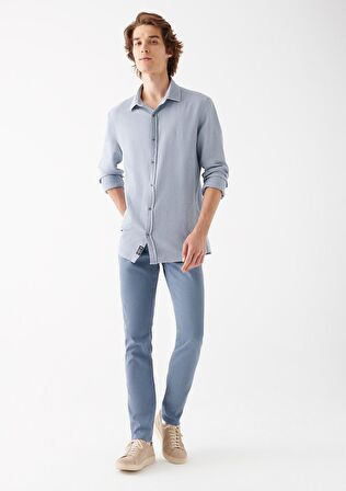 Jake Mavi Gri Gabardin Pantolon 0042282443