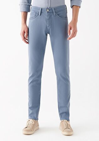 Jake Mavi Gri Gabardin Pantolon 0042282443
