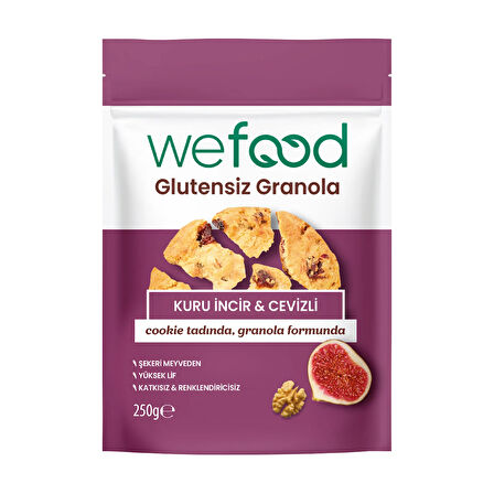Glutensiz Granola Kuru İncir & Cevizli 250 gr