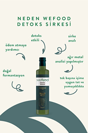 Detoks Sirkesi 250 ml (Doğal Fermantasyon)