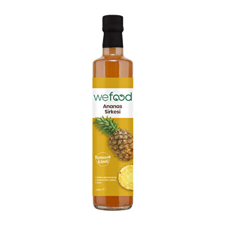 Wefood Ananas Sirkesi 500 ml 4'lü