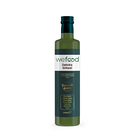Wefood Detoks Sirkesi 250 ml 4'lü