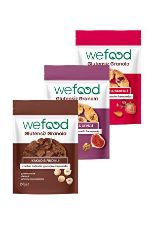 Wefood Glutensiz Granola Deneme Paketi