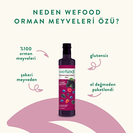 Wefood Orman Meyveleri Özü 335 gr