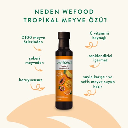Wefood Tropikal Öz 300 gr