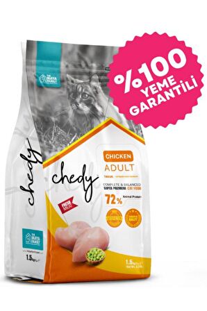 Chedy Super Premium Tavuklu Yetişkin Kedi Maması 10 Kg