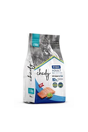 Chedy Super Premium Balıklı Yetişkin Kedi Maması 10 Kg