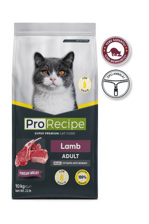 Super Premium Lamb Adult – Düşük Tahıllı Kuzu Etli Yetişkin Kedi Maması 10 Kg