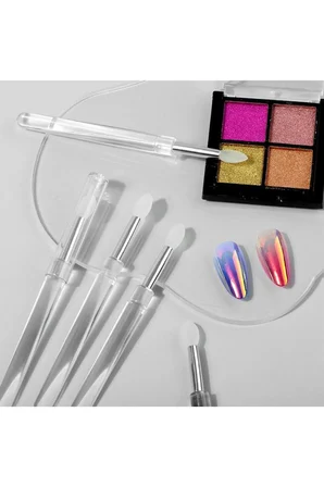 Misyul Nail Art Silikon Ombre ve Pigment Uygulama Fırçası MIS-2198