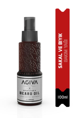Agiva Sakal ve Bıyık Bakım Yağı Tüm Ciltler İçin 100 Ml