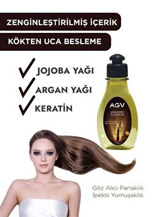 Agiva Yoğun Onarıcı Saç Bakım Yağı 120ml