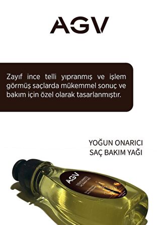 Agiva Yoğun Onarıcı Saç Bakım Yağı 120ml