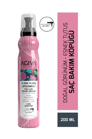 Ylang Ylang Liposom C Saç Bakım Köpüğü 200 ml - Onarıcı & Bitkisel Bakım