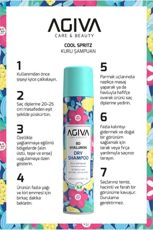 8d Hyaluron Hindistan Cevizi Kokulu Hacimlendirici Kuru Şampuan-3'LÜ SET