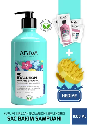 8d Hyaluron Kuru ve Kırılgan Saçlar İçin Nemlendirici Saç Bakım Şampuanı-Vegan