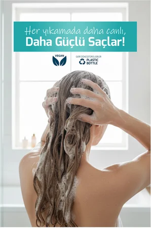 Ylang Ylang&Lipozomed C Yıpranmış ve Zayıf Saçlar İçin Onarıcı Şampuan 500ML-Vegan