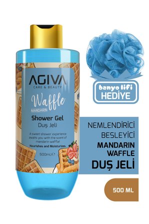 Agiva Mandarin&Waffle Özlü Besleyici ve Nemlendirici Duş Jeli