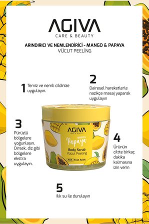 Mango&Papaya Arındırıcı ve Nemlendirici Vücut Peeling