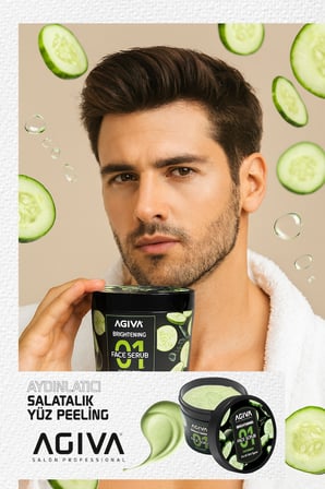 Agiva Beyazlatıcı Salatalık Özlü Yüz Peeling 300 Ml