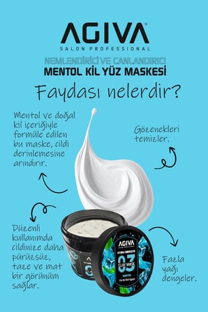 Agiva Ferahlatıcı Hydra Energetic Kil Maskesi 300 Ml