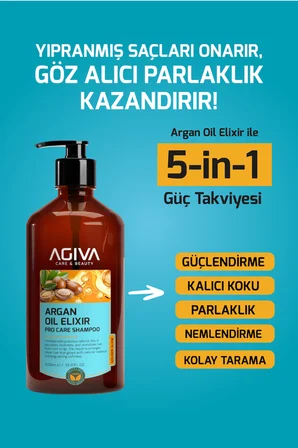 Argan Yağlı Şampuan-1000ML