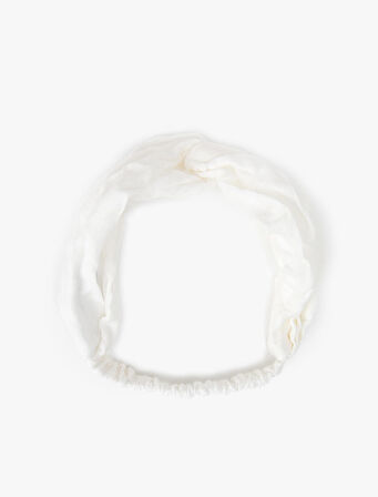 Düğümlü Bandana Lastikli