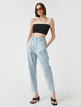 Baggy Fit Kot Pantolon - Baggy Jean