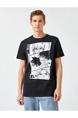 Koton Anime Baskılı Tişört