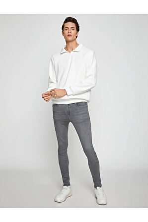 Erkek Gri Jeans 2SAM40071BD