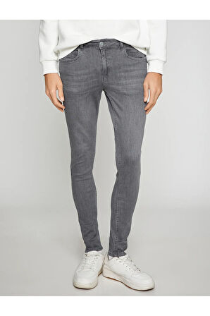 Erkek Gri Jeans 2SAM40071BD