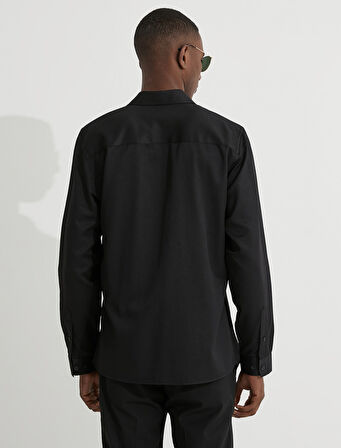 Spor Gömlek Slim Fit Non Iron