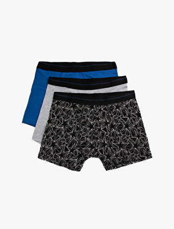 Pamuklu Basic 3^lü Paket Boxer