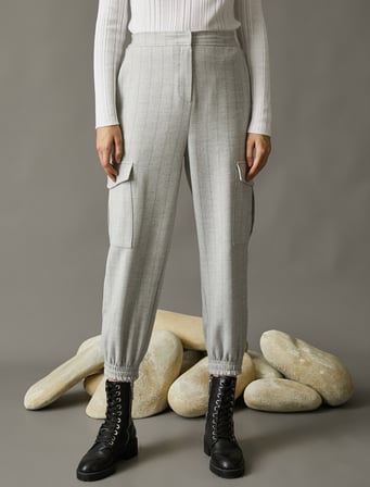 Kargo Cepli Jogger Pantolon