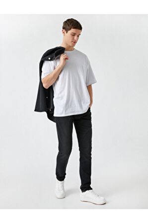 Skinny Fit Kot Pantolon - Michael Jean